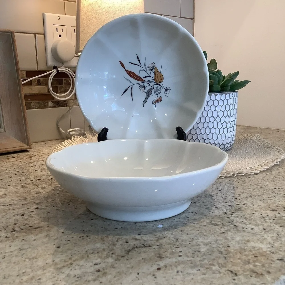 Two Vintage Bowls Wellsville China
